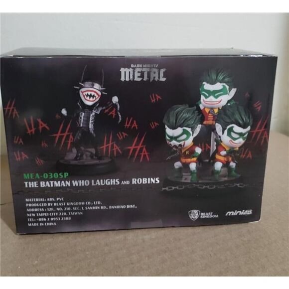 Beast Kingdom Dark Knight Metal Batman Who Laughs & Robins Figure  Unleash Power - Picture 6 of 8